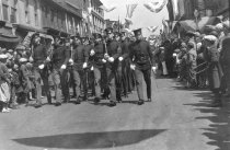 Handley HS Cadets on parade